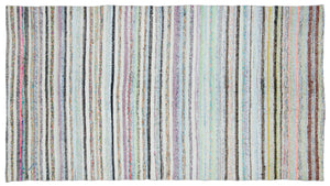 Chaput Over Dyed Kilim Rug 5'0'' x 9'3'' ft 153 x 282 cm