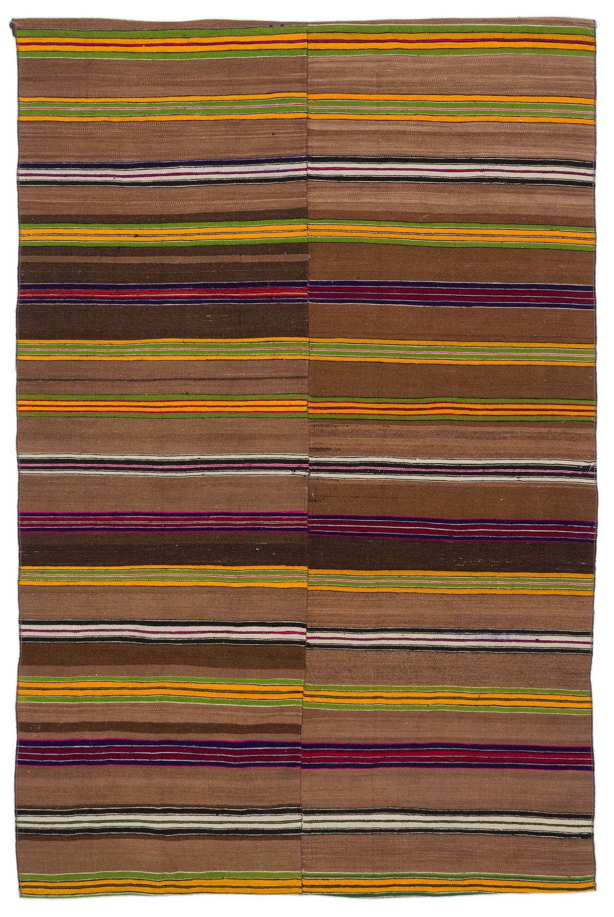 Chaput Over Dyed Kilim Rug 4&#39;8&#39;&#39; x 6&#39;11&#39;&#39; ft 141 x 211 cm