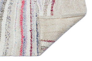 Chaput Over Dyed Kilim Rug 3'8'' x 6'11'' ft 111 x 210 cm