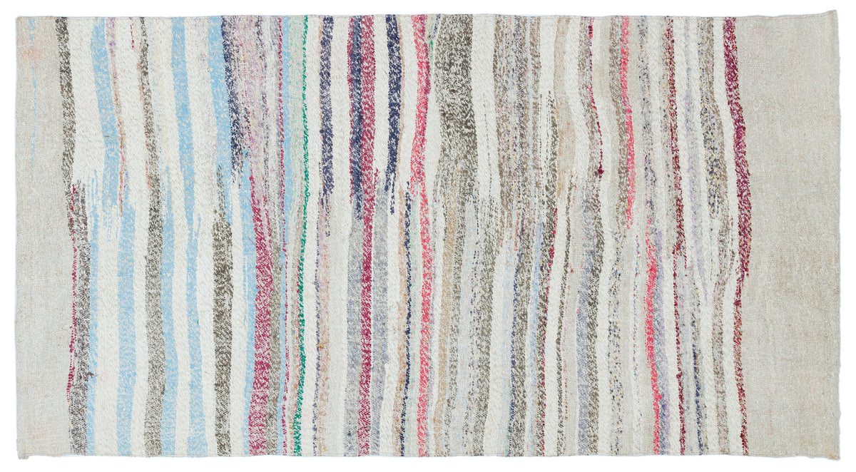 Chaput Over Dyed Kilim Rug 3&#39;8&#39;&#39; x 6&#39;11&#39;&#39; ft 111 x 210 cm