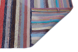 Chaput Over Dyed Kilim Rug 2'5'' x 8'1'' ft 74 x 246 cm