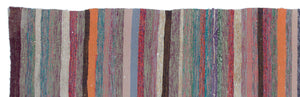 Chaput Over Dyed Kilim Rug 2'5'' x 8'1'' ft 74 x 246 cm