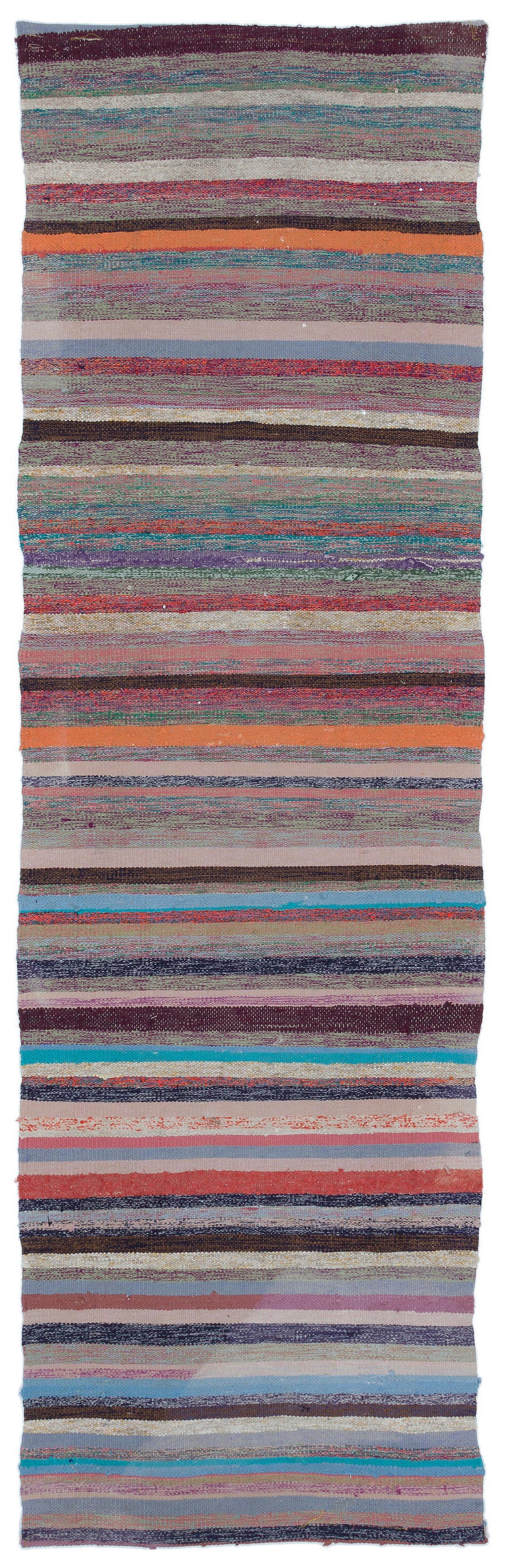 Chaput Over Dyed Kilim Rug 2&#39;5&#39;&#39; x 8&#39;1&#39;&#39; ft 74 x 246 cm