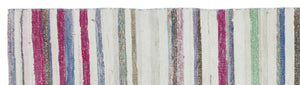 Chaput Over Dyed Kilim Rug 2'4'' x 9'1'' ft 71 x 276 cm