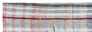 Chaput Over Dyed Kilim Rug 2'6'' x 7'7'' ft 77 x 232 cm
