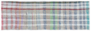 Chaput Over Dyed Kilim Rug 2'6'' x 7'7'' ft 77 x 232 cm