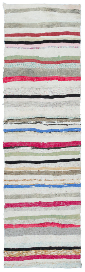 Chaput Over Dyed Kilim Rug 2'0'' x 7'3'' ft 62 x 222 cm