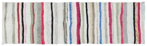 Chaput Over Dyed Kilim Rug 2'0'' x 7'3'' ft 62 x 222 cm