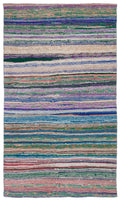 Chaput Over Dyed Kilim Rug 4'7'' x 7'11'' ft 140 x 242 cm