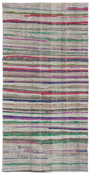 Chaput Over Dyed Kilim Rug 4'11'' x 9'7'' ft 150 x 292 cm