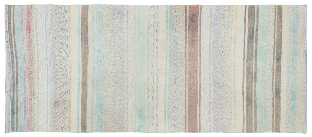 Chaput Over Dyed Kilim Rug 4'1'' x 9'10'' ft 125 x 300 cm