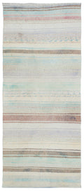 Chaput Over Dyed Kilim Rug 4'1'' x 9'10'' ft 125 x 300 cm