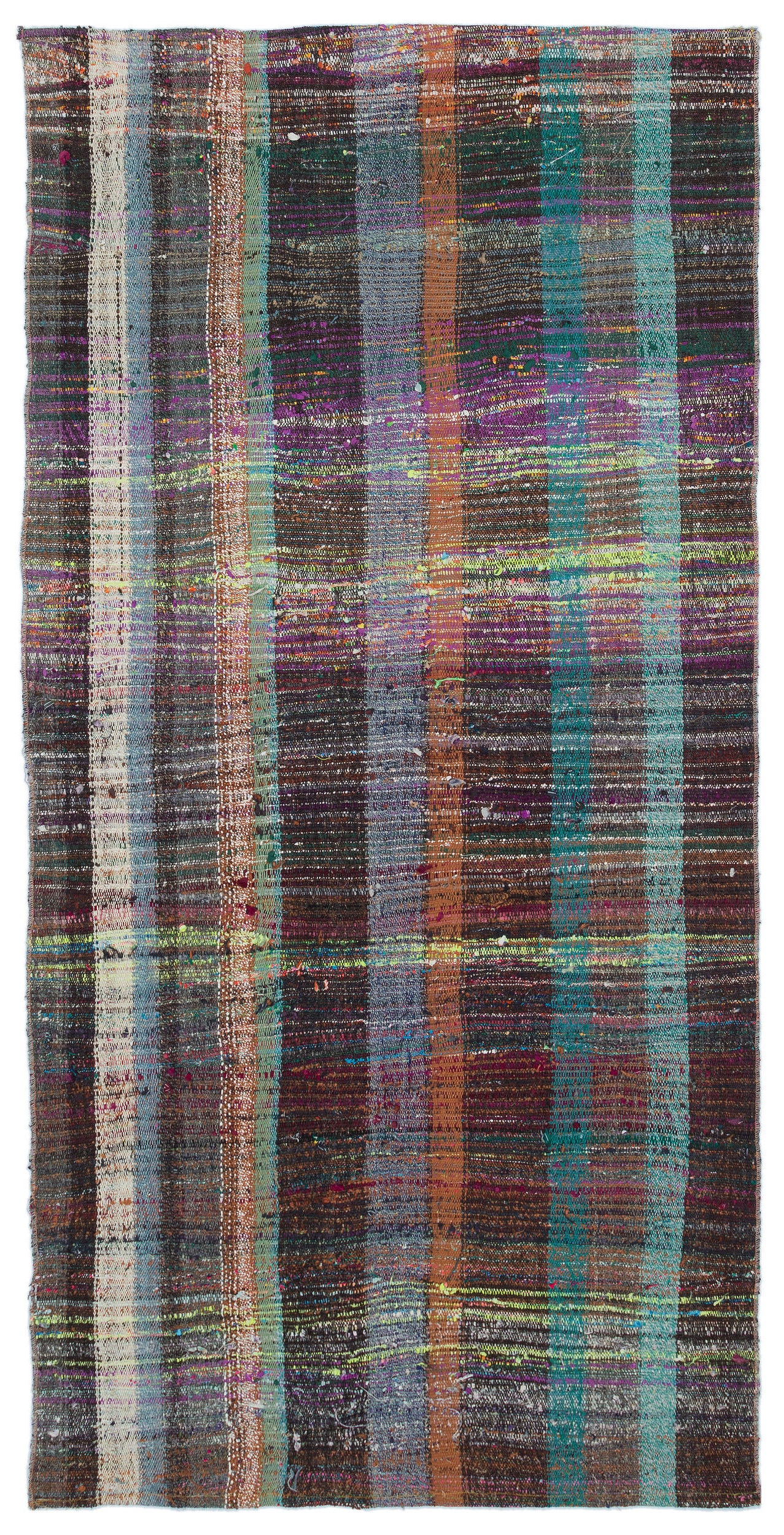 Chaput Over Dyed Kilim Rug 3'3'' x 6'9'' ft 100 x 207 cm