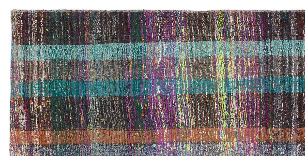 Chaput Over Dyed Kilim Rug 3&#39;3&#39;&#39; x 6&#39;9&#39;&#39; ft 100 x 207 cm