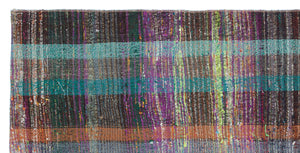 Chaput Over Dyed Kilim Rug 3'3'' x 6'9'' ft 100 x 207 cm