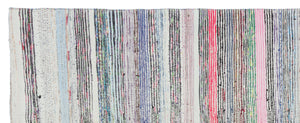 Chaput Over Dyed Kilim Rug 4'5'' x 11'2'' ft 134 x 340 cm