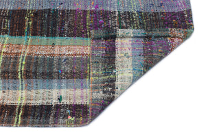 Chaput Over Dyed Kilim Rug 3'3'' x 6'10'' ft 100 x 208 cm