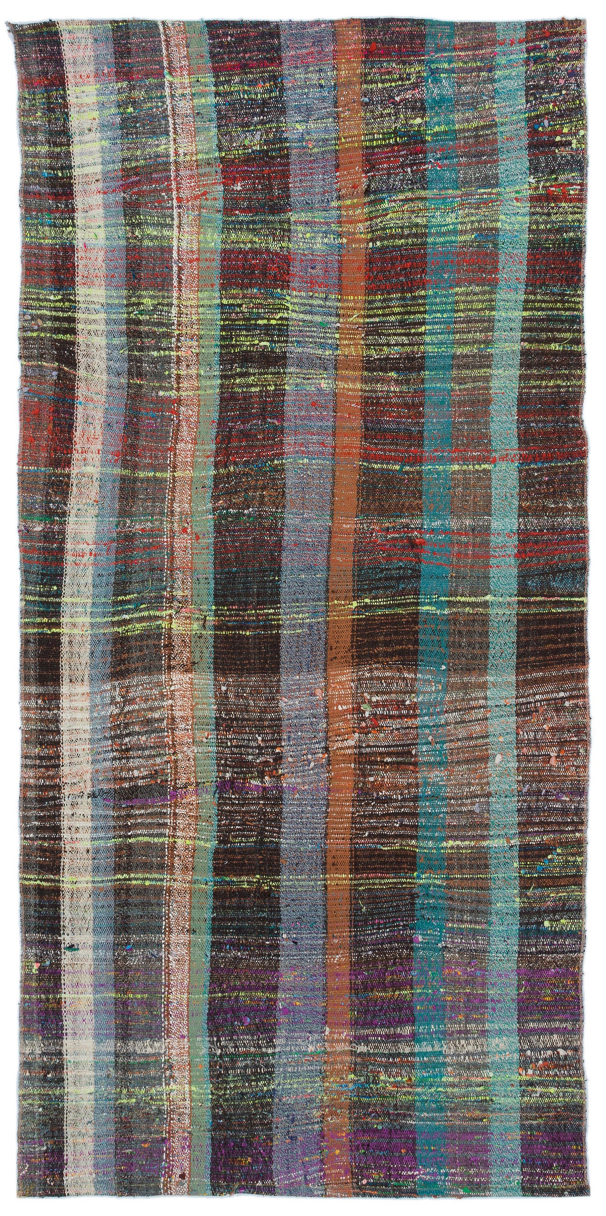 Chaput Over Dyed Kilim Rug 3&#39;3&#39;&#39; x 6&#39;10&#39;&#39; ft 100 x 208 cm