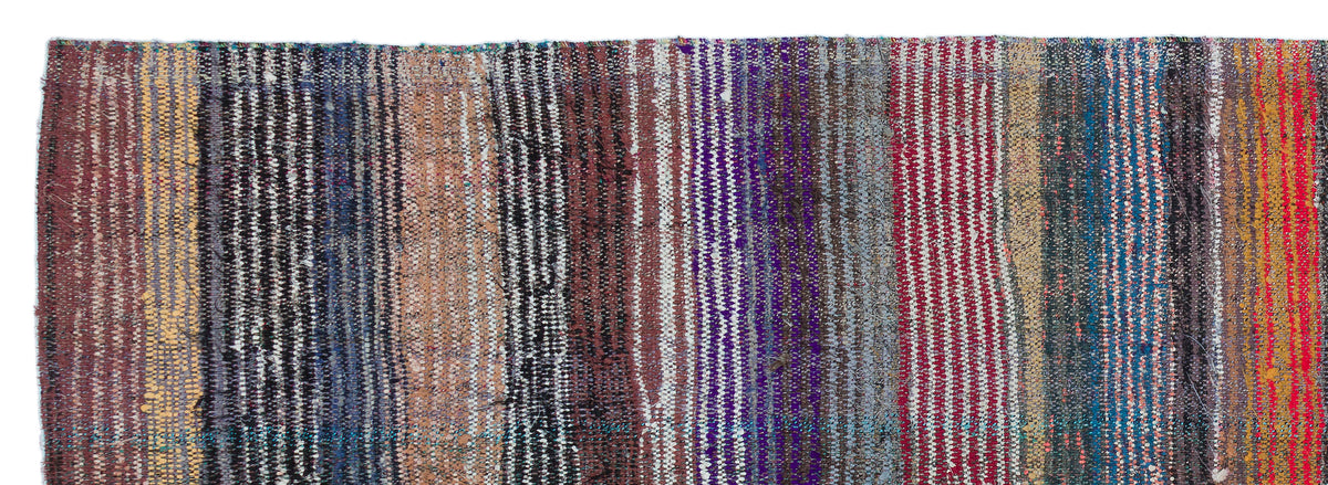 Chaput Over Dyed Kilim Rug 3&#39;5&#39;&#39; x 10&#39;2&#39;&#39; ft 105 x 310 cm