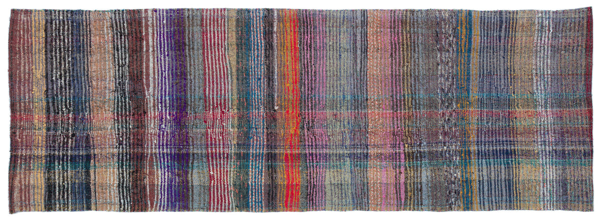Chaput Over Dyed Kilim Rug 3&#39;5&#39;&#39; x 10&#39;2&#39;&#39; ft 105 x 310 cm