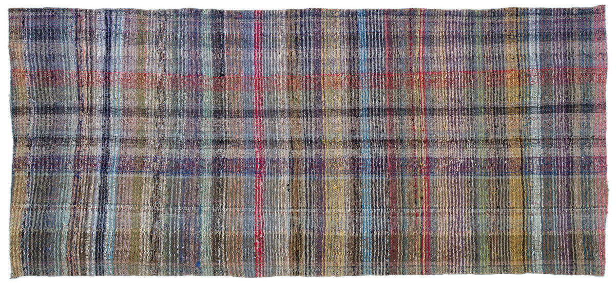 Chaput Over Dyed Kilim Rug 5&#39;1&#39;&#39; x 11&#39;2&#39;&#39; ft 155 x 340 cm