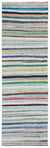 Chaput Over Dyed Kilim Rug 4'4'' x 12'12'' ft 131 x 396 cm
