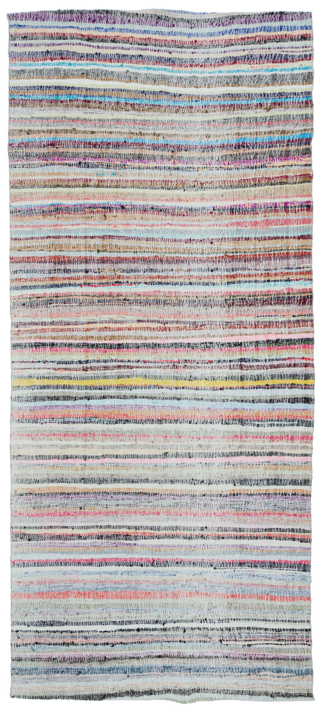 Chaput Over Dyed Kilim Rug 5'11'' x 13'8'' ft 180 x 417 cm