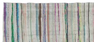 Chaput Over Dyed Kilim Rug 5'8'' x 13'1'' ft 172 x 398 cm