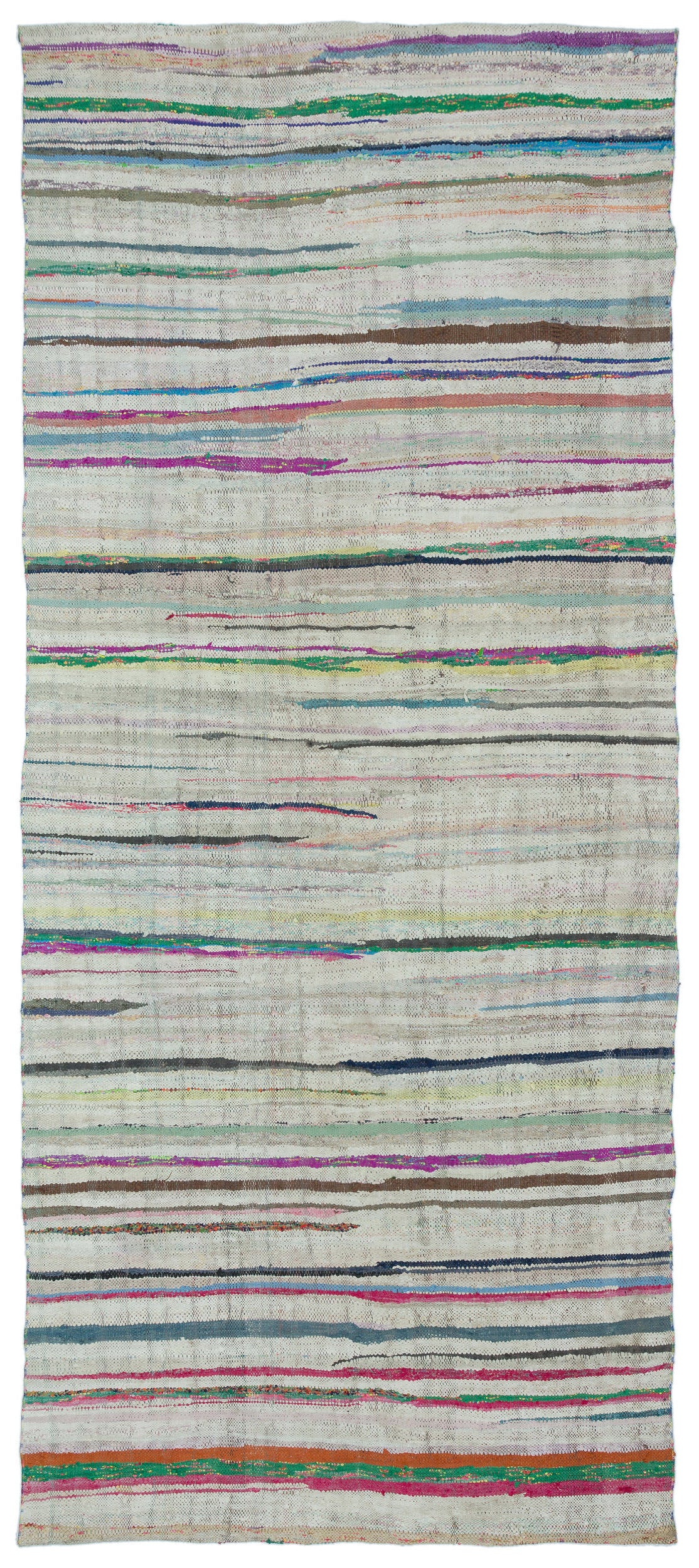 Chaput Over Dyed Kilim Rug 5'8'' x 13'1'' ft 172 x 398 cm