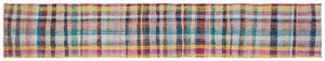 Chaput Over Dyed Kilim Rug 2'6'' x 14'5'' ft 75 x 440 cm