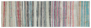 Chaput Over Dyed Kilim Rug 3'11'' x 13'10'' ft 119 x 421 cm