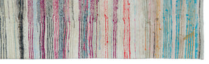 Chaput Over Dyed Kilim Rug 3'11'' x 13'10'' ft 119 x 421 cm