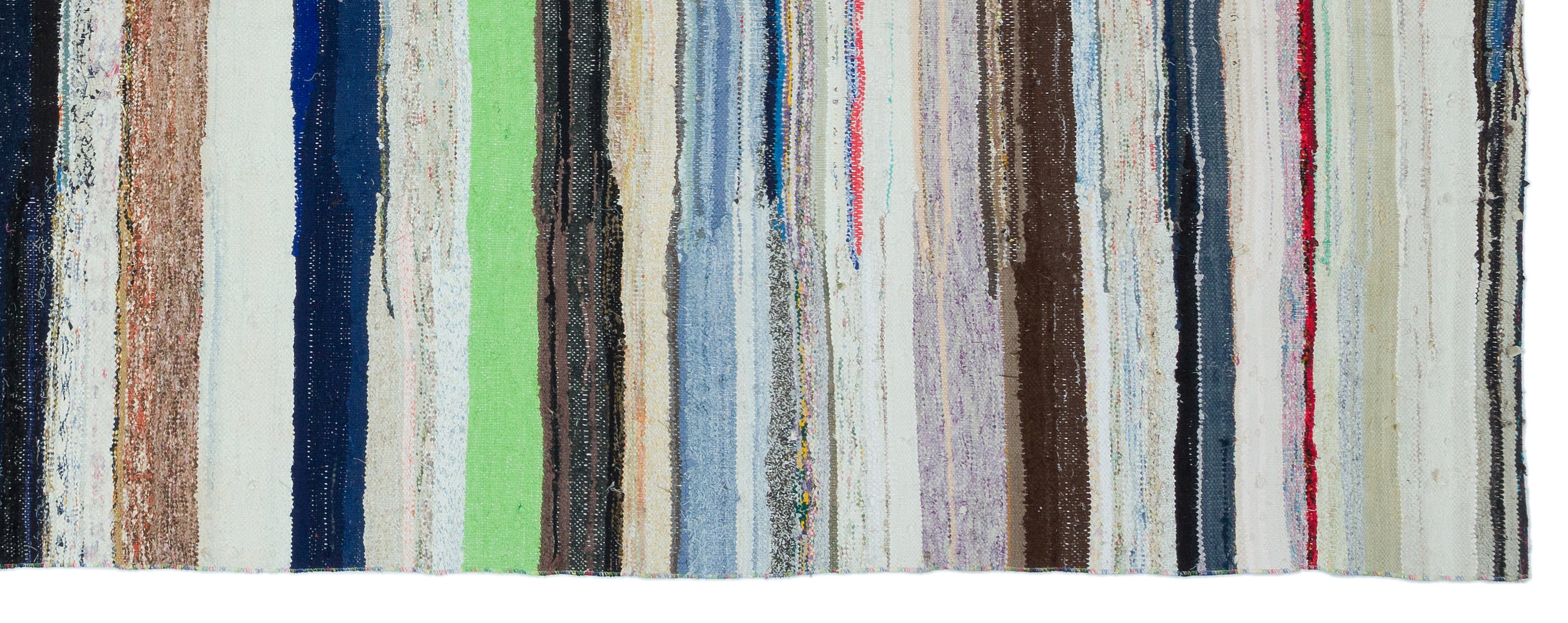 Chaput Over Dyed Kilim Rug 5'5'' x 14'3'' ft 164 x 435 cm