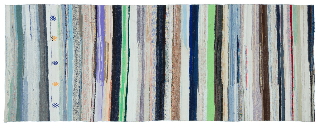 Chaput Over Dyed Kilim Rug 5'5'' x 14'3'' ft 164 x 435 cm