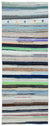 Chaput Over Dyed Kilim Rug 5'5'' x 14'3'' ft 164 x 435 cm