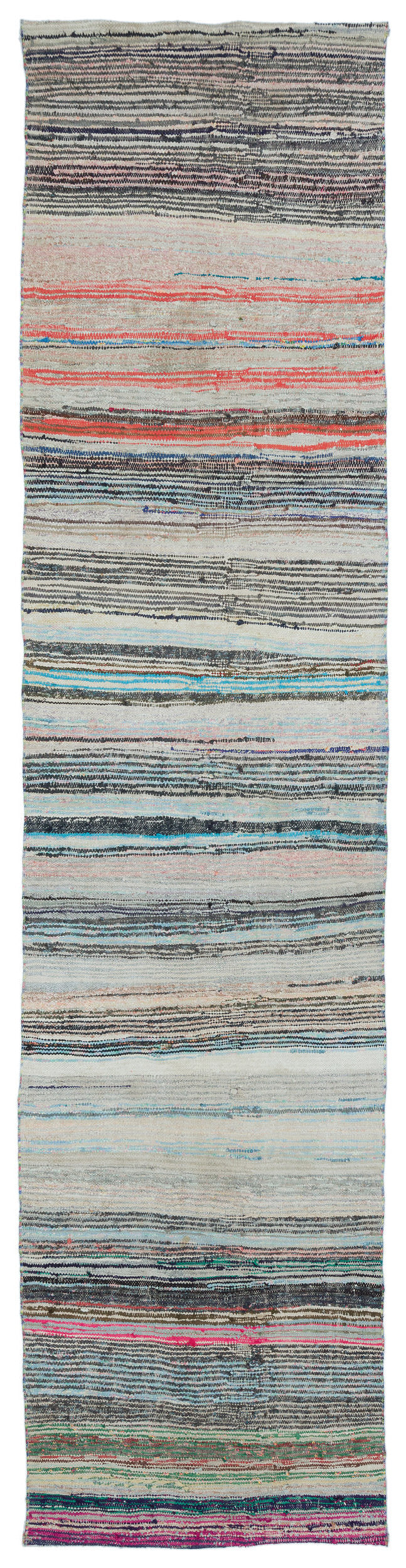 Chaput Over Dyed Kilim Rug 3&#39;3&#39;&#39; x 13&#39;9&#39;&#39; ft 100 x 420 cm