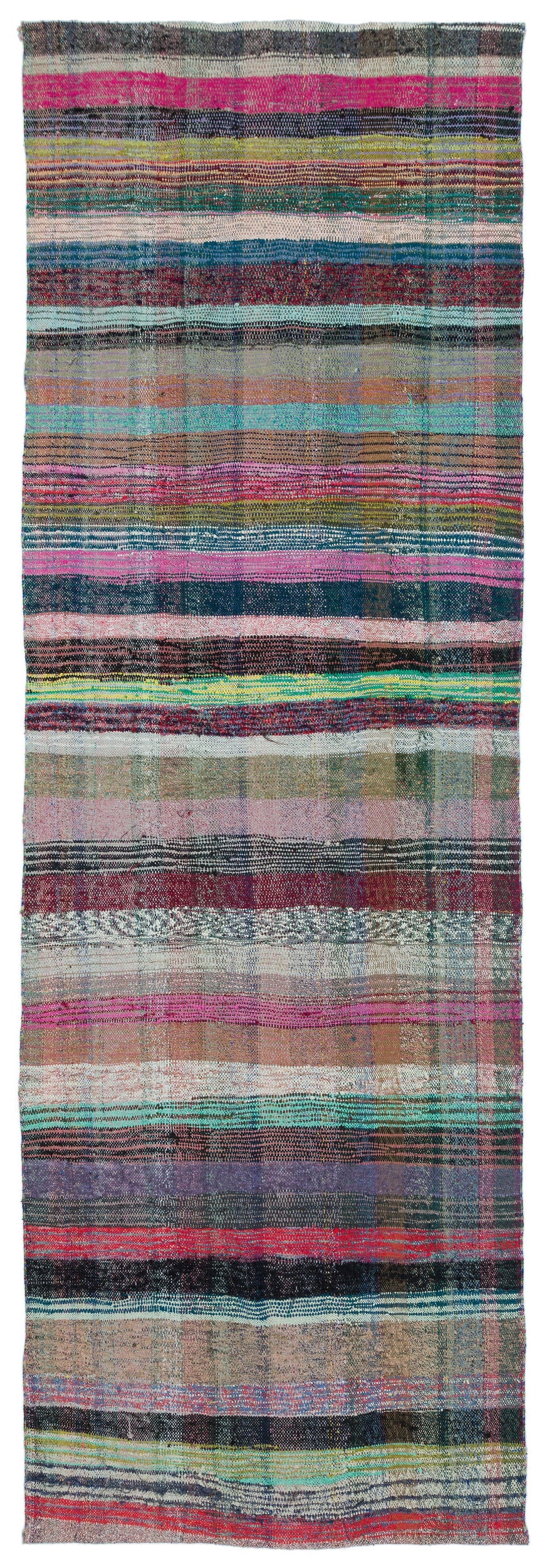 Chaput Over Dyed Kilim Rug 4&#39;6&#39;&#39; x 13&#39;5&#39;&#39; ft 137 x 410 cm
