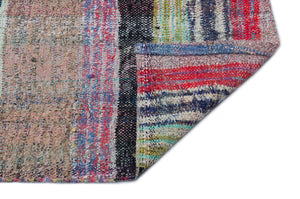 Chaput Over Dyed Kilim Rug 4'6'' x 13'5'' ft 137 x 410 cm