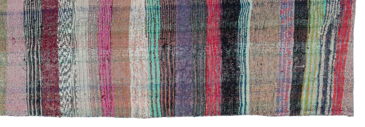 Chaput Over Dyed Kilim Rug 4&#39;6&#39;&#39; x 13&#39;5&#39;&#39; ft 137 x 410 cm