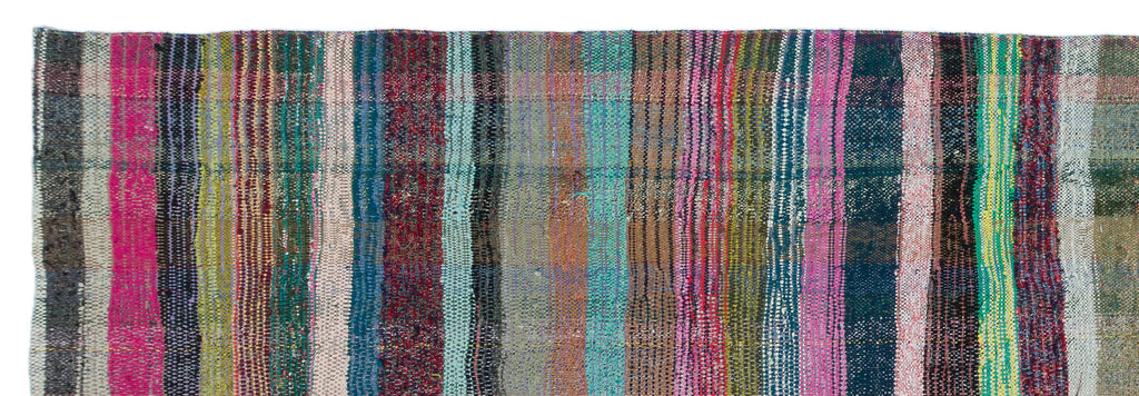 Chaput Over Dyed Kilim Rug 4'6'' x 13'5'' ft 137 x 410 cm