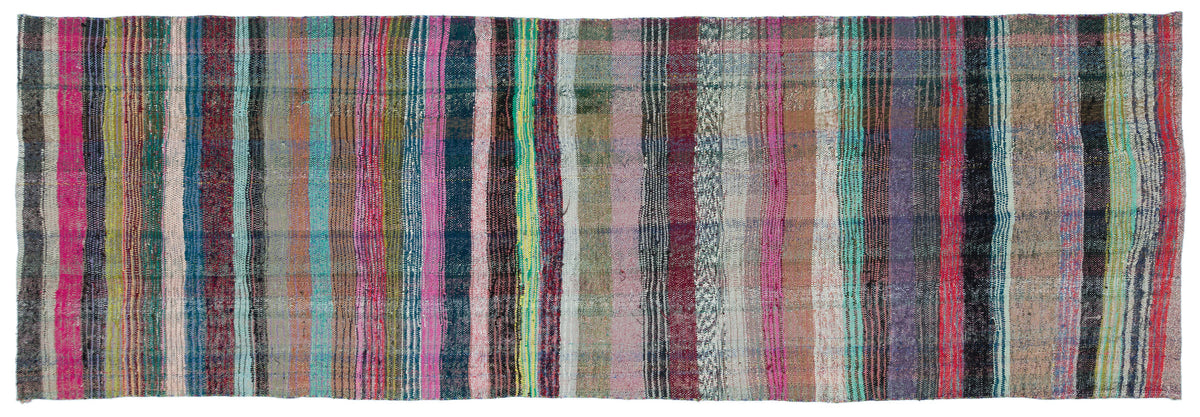 Chaput Over Dyed Kilim Rug 4&#39;6&#39;&#39; x 13&#39;5&#39;&#39; ft 137 x 410 cm