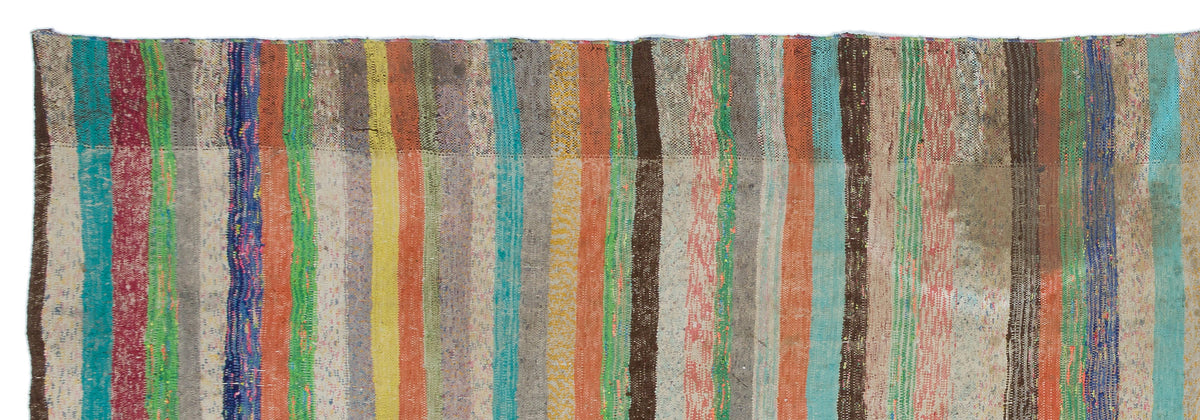 Chaput Over Dyed Kilim Rug 4&#39;6&#39;&#39; x 13&#39;7&#39;&#39; ft 136 x 415 cm