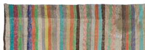 Chaput Over Dyed Kilim Rug 4'6'' x 13'7'' ft 136 x 415 cm