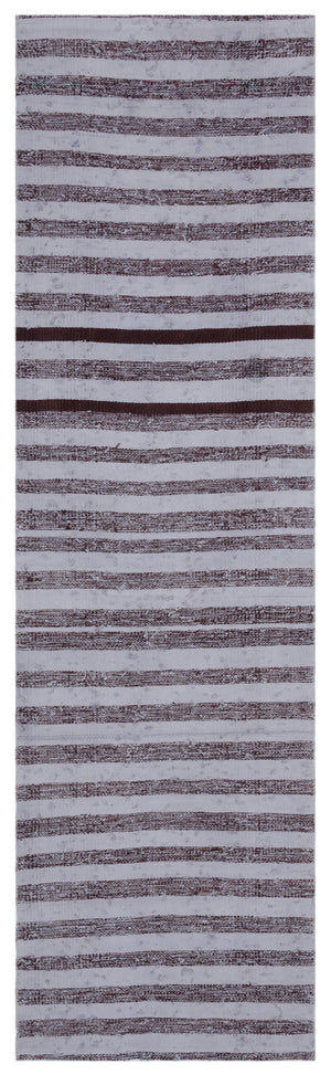 Chaput Over Dyed Kilim Rug 2'4'' x 8'0'' ft 72 x 245 cm