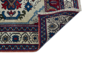 Natural Anatolium Turkish Vintage Rug 3'3'' x 5'1'' ft 100 x 154 cm