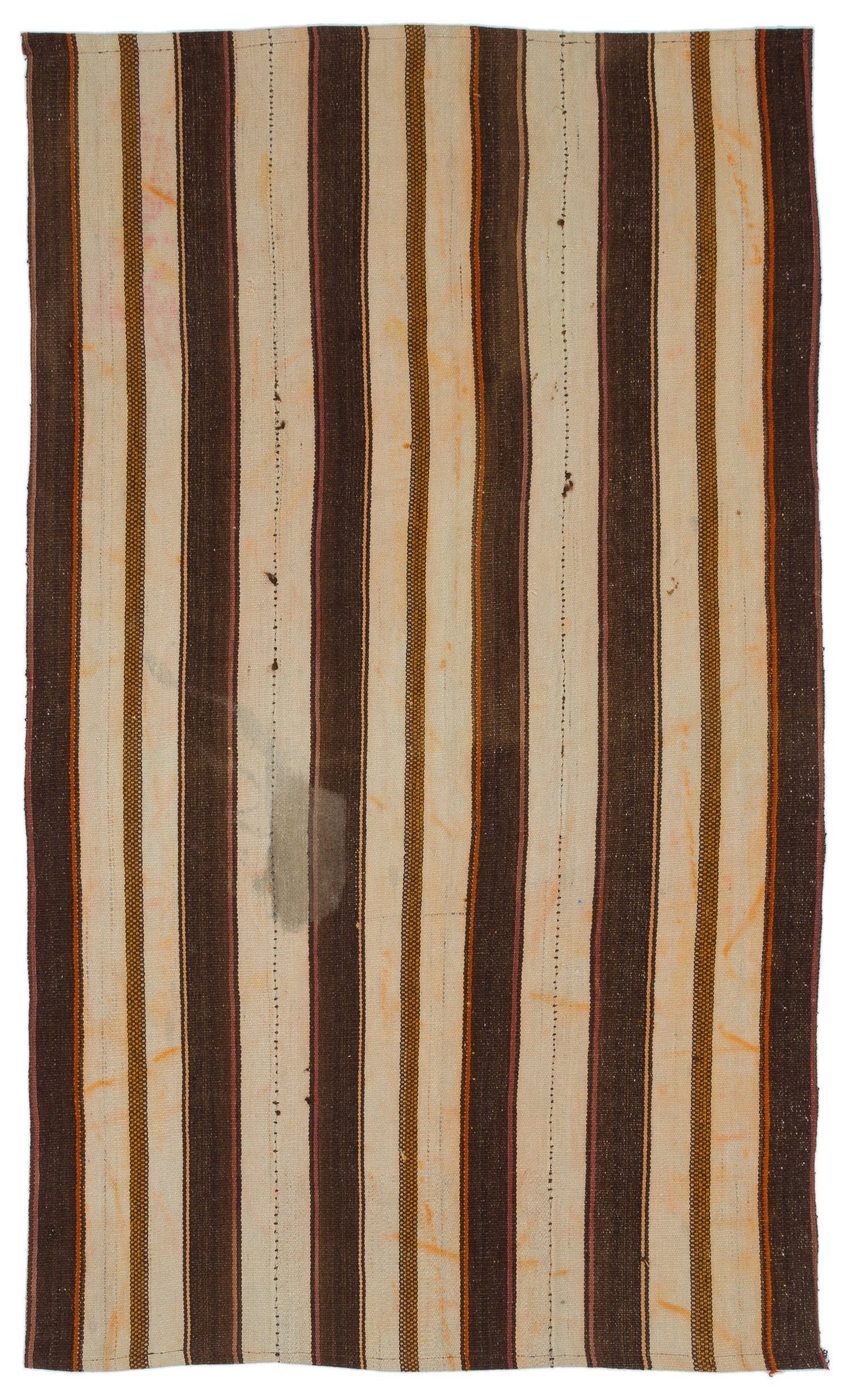 Chaput Over Dyed Kilim Rug 3&#39;11&#39;&#39; x 6&#39;8&#39;&#39; ft 120 x 204 cm