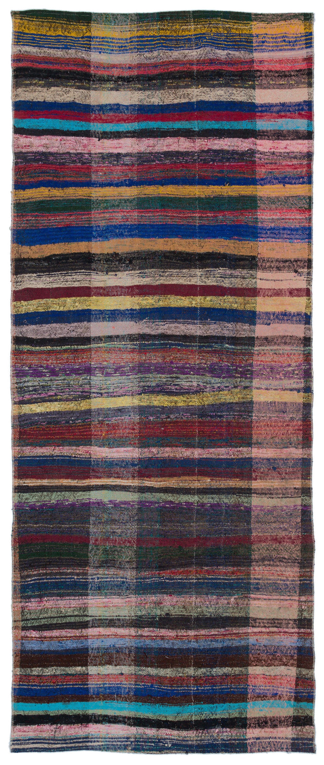 Chaput Over Dyed Kilim Rug 3&#39;11&#39;&#39; x 9&#39;6&#39;&#39; ft 120 x 290 cm