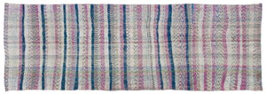 Chaput Over Dyed Kilim Rug 3'1'' x 8'12'' ft 93 x 274 cm