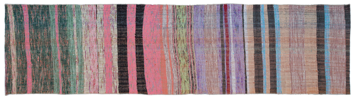Chaput Over Dyed Kilim Rug 2&#39;10&#39;&#39; x 10&#39;11&#39;&#39; ft 87 x 333 cm