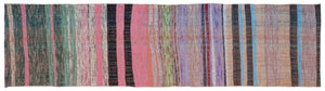 Chaput Over Dyed Kilim Rug 2'10'' x 10'11'' ft 87 x 333 cm